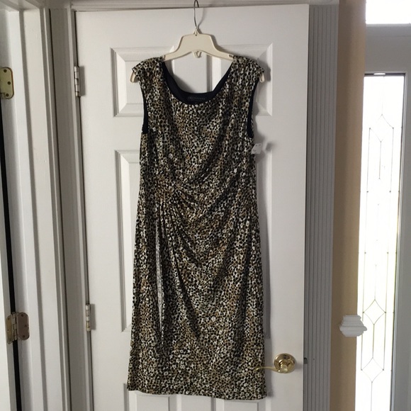 connected apparel Dresses & Skirts - NWT Connected Apparel Brown, olive women’s dress